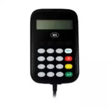 SMS kortelių skaitytuvas ACS APG8201-B2 su klaviatūra ir LCD