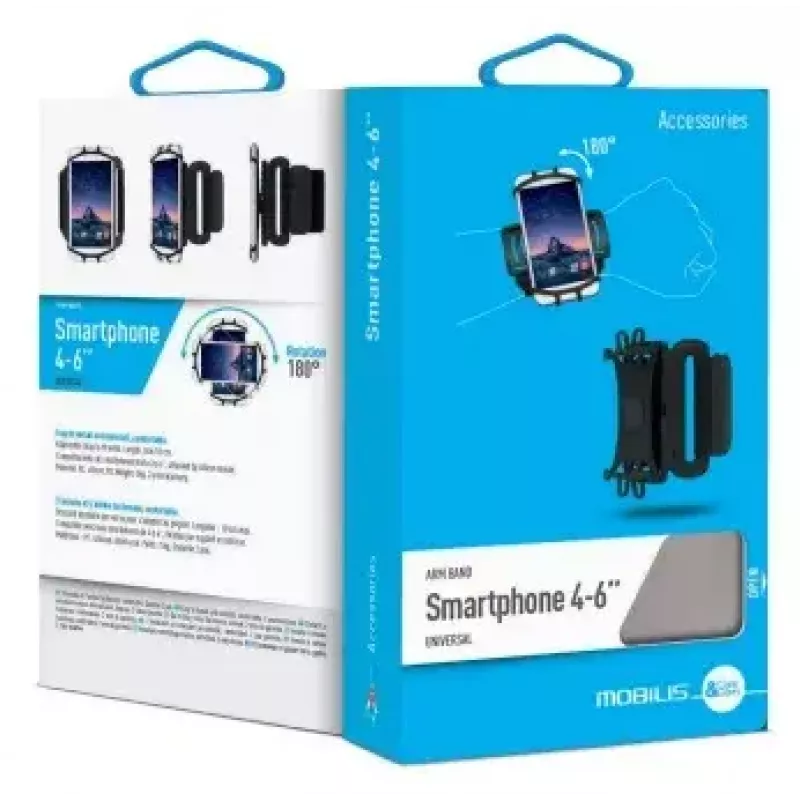 Mobilis ARM BAND 4-6IN – Dėklas ant rankos telefonui 4-6 col.