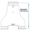 Pasyvus laikiklis Brodit 511848 mobiliesiems telefonams, išmaniesiems telefonams, planšetėms, UMPC, juodas
