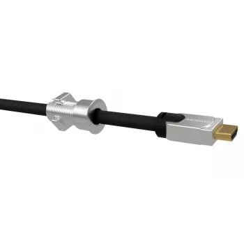 Vivolink VLDG22 stalo kabelio įvadas, 22 mm, juodas/aliuminis