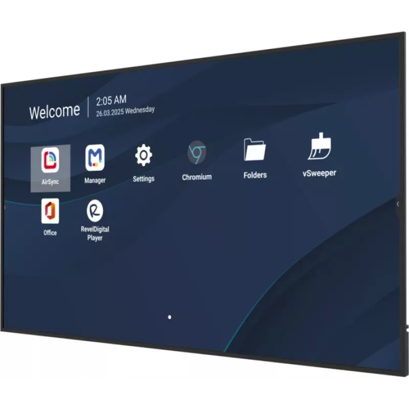 ViewSonic CDE31 86 colių 4K profesionalus komercinis ekranas su ProAV integracija