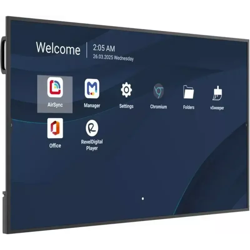 ViewSonic CDE14-2C serijos 65 colių 4K komercinis ekranas su ProAV integracija