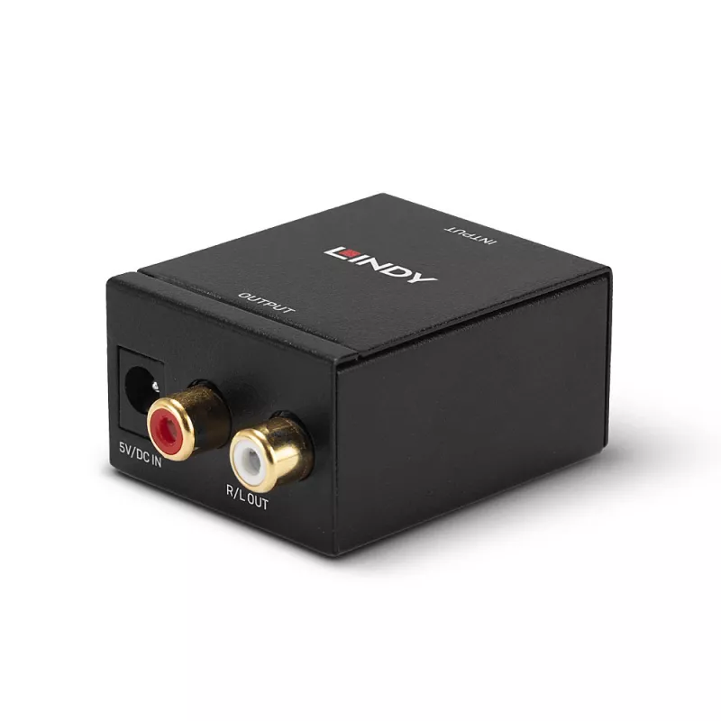 Lindy TosLink (Optinis) ir Koaksialinis į Phono DAC