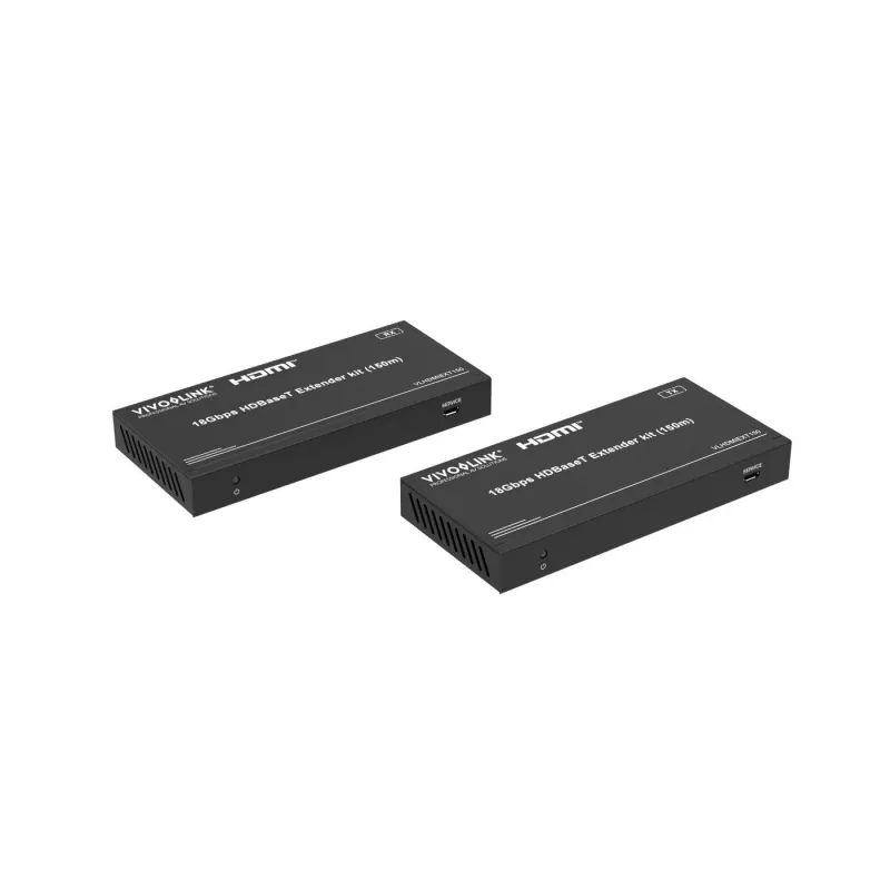 HDBaseT signalo prailgintuvas VivoLink VLHDMIEXT150 18Gbps 4K per vieną Cat kabelį