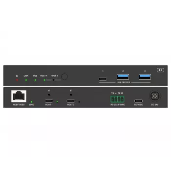 KVM prailgintuvas Vivolink VLUSBCEXT2X2 USB 2.0 1920x1200 150m
