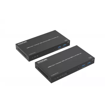 KVM prailgintuvas Vivolink VLUSBCEXT2X2 USB 2.0 1920x1200 150m
