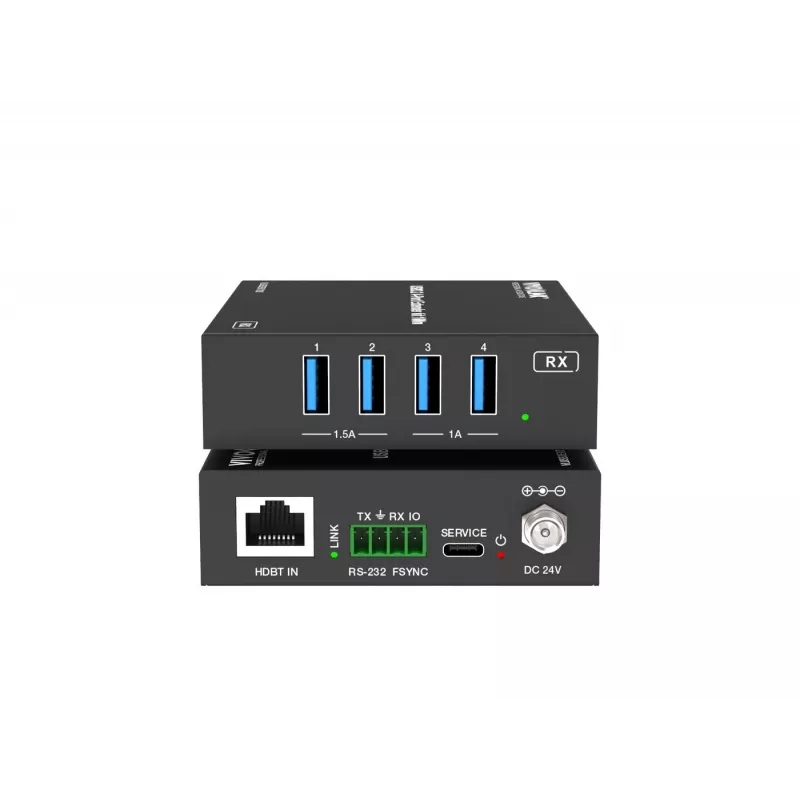 USB 3.0 nuotolio praplėtimo rinkinys Vivolink VLUSB3EXT100 100 m