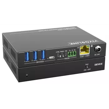 USB 3.0 imtuvas (Rx) Vivolink VLUSB3EXT100D iki 100 m per Cat5e/6/7