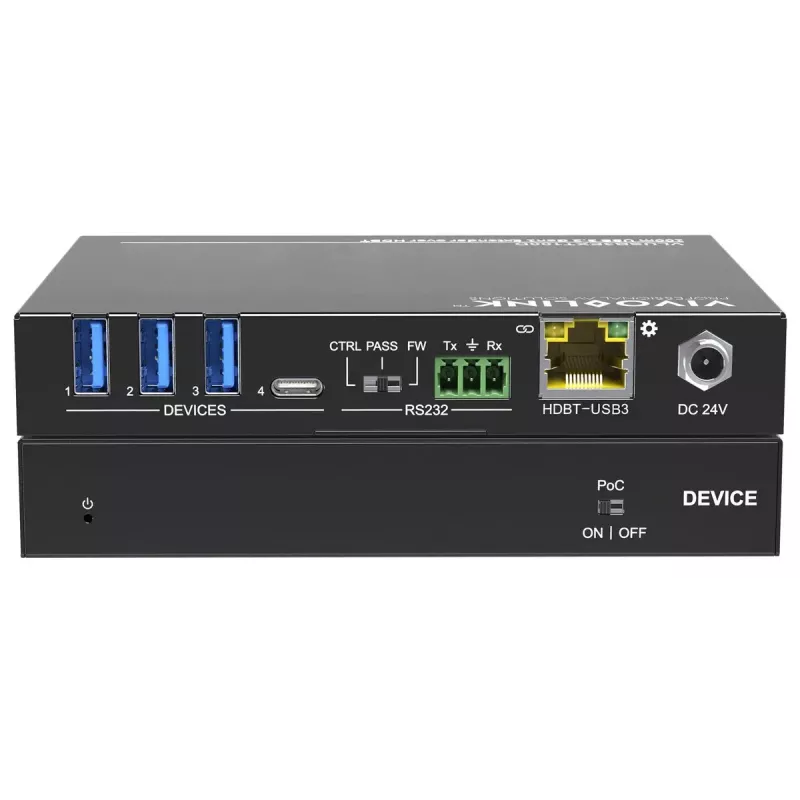 USB 3.0 imtuvas (Rx) Vivolink VLUSB3EXT100D iki 100 m per Cat5e/6/7