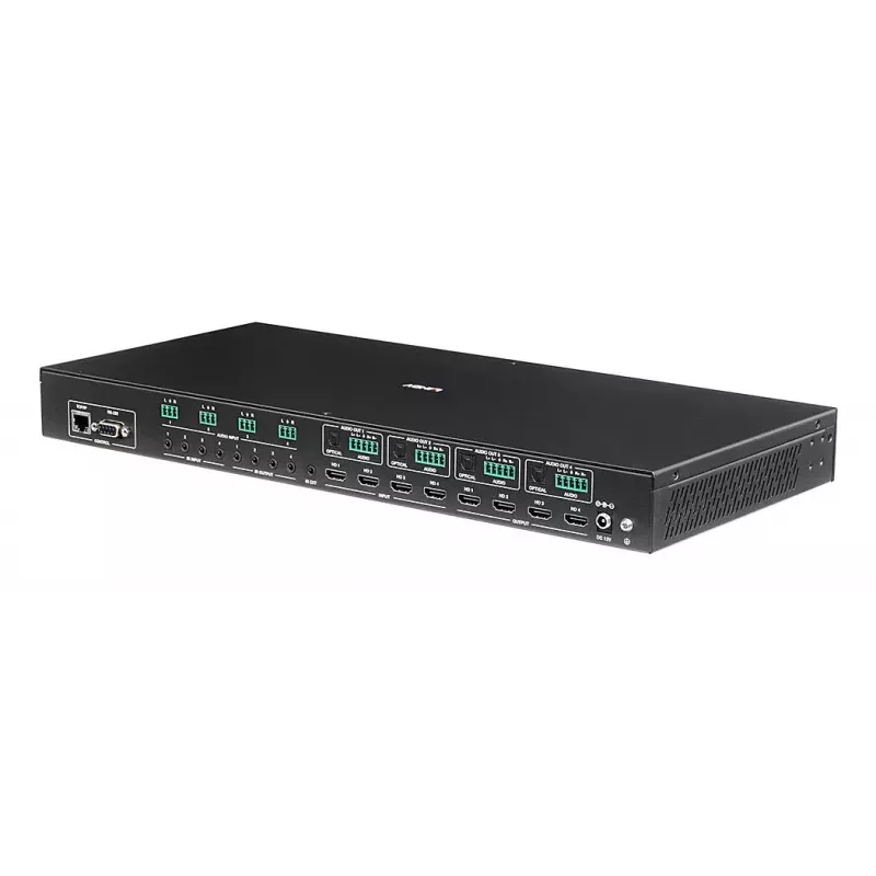 AV matricinis jungiklis Lindy 4x4 HDMI 4K60 3840x2160 18 Gbit/s