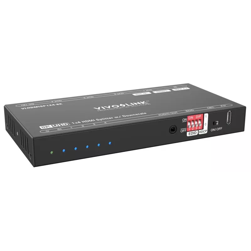 Vivolink VLHDMISP1X4-8K HDMI skirstytuvas 1x4 8K palaikymas