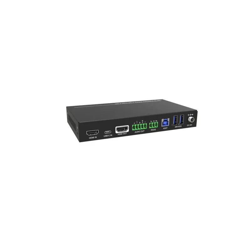 Vivolink VLHUB121-MME HDMI 2.0 2x1 vaizdo perjungiklis, 4K@60Hz, su USB šakotuvu
