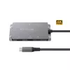 USB grafikos adapteris ir USB-C stotelė Vivolink VLUSBCHUB, 3840 x 2160 pikselių