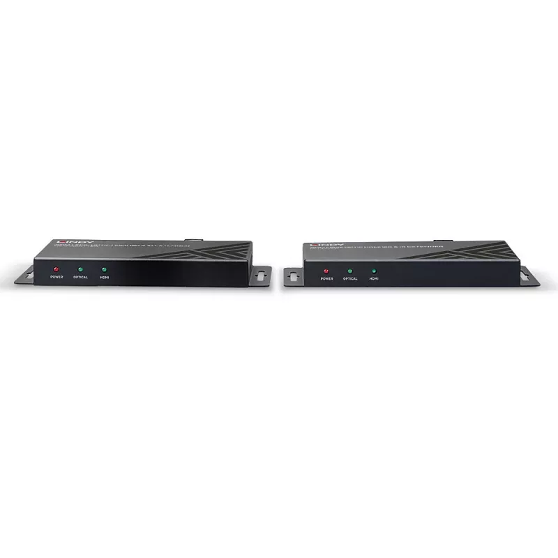 AV siųstuvas ir imtuvas Lindy 300m Šviesolaidinis HDMI 18G ir IR prailgintuvas