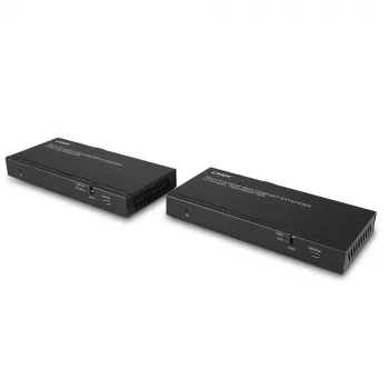 Lindy 70m Cat.6 HDMI 4K60, garso, IR ir RS-232 HDBaseT prailgintuvas su ARC