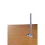 Lindy 450 mm stulpelis su pravedimo anga, sidabrinis