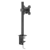 Lindy Single Display Short Bracket laikiklis vienam ekranui su stulpu ir stalo spaustuku