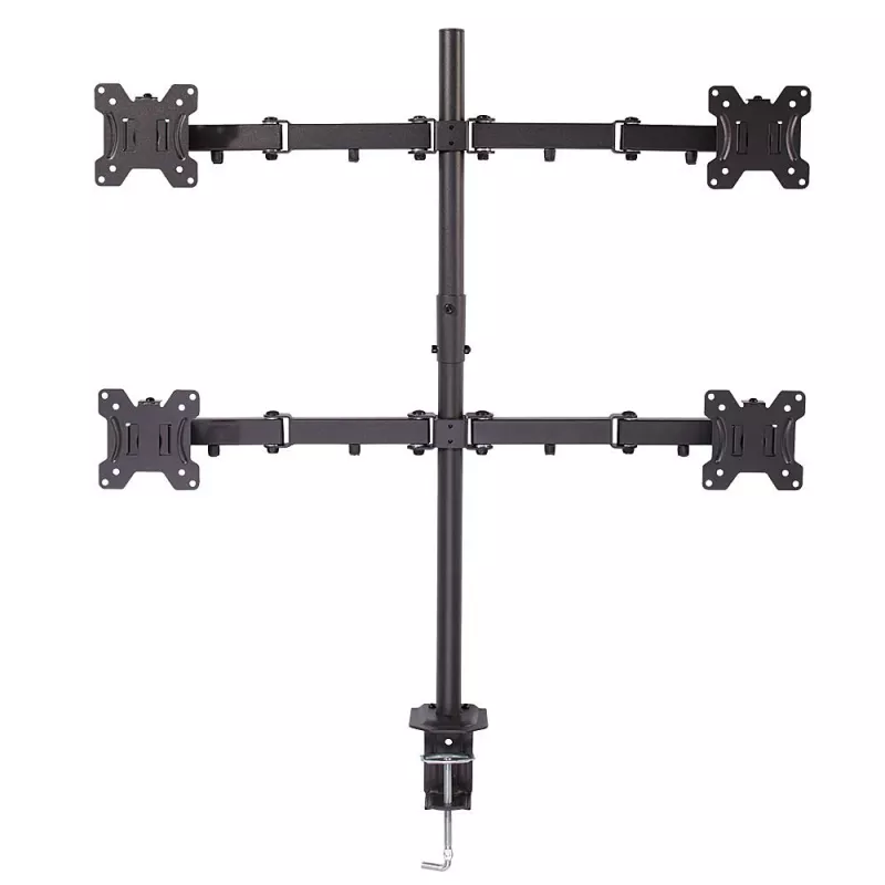 Lindy Quad Display laikiklis su stulpu ir stalo spaustuku