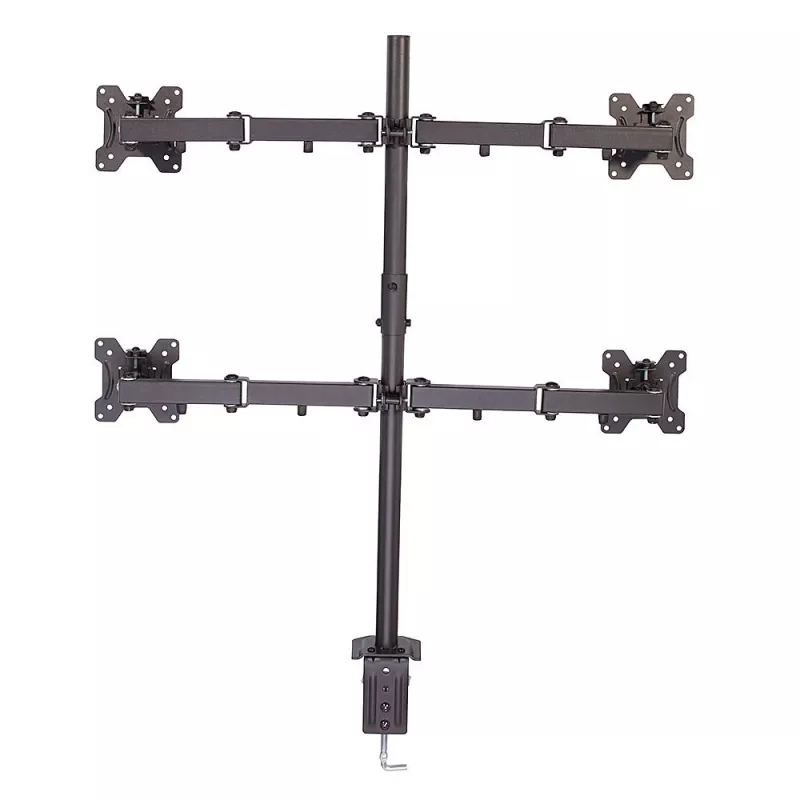 Lindy Quad Display laikiklis su stulpu ir stalo spaustuku