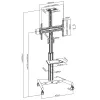 Vivolink VLFS3266C mobilus TV stovas 165,1 cm (65 inch) juodas