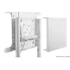 Vivolink VLFS3770 TV laikiklis/stovas 177,8 cm (70 colių) Baltas