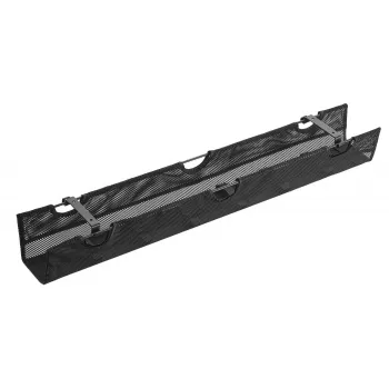 Vivolink VLUDCM914 plieninis kabelių tvarkytuvas po stalu, juodas, 914 mm