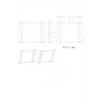 Ernitec 75 colių 4K 24/7 monitorius Swim, 0070-24175-WVSWIM