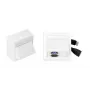 Vivolink WI221261 HDMI + USB A sieninis lizdas baltas 2 moduliai