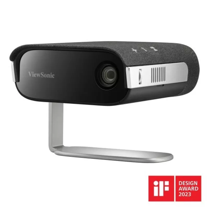 Projektorius ViewSonic M1XG LED standartinis trumpos projekcijos WVGA (854x480) juodas