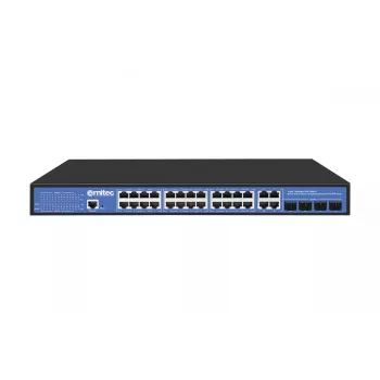 Ernitec ELECTRA-M224-1GB-370W valdomas PoE tinklo jungiklis 24 prievadai 1Gb