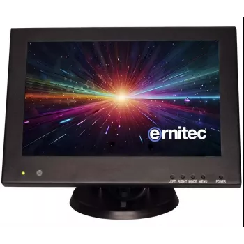Ernitec 0070-24108-M profesionalus monitorius 20,3 cm (8 colių) 800 × 600 pikselių SVGA LED juodas