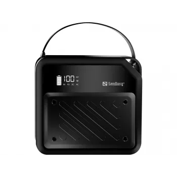 Nešiojama nuolatinės srovės (DC) maitinimo stotelė SANDBERG Sandberg DC Power Station 72000 – LMFP 72 000 mAh, DC ir USB‑C įvestis, juoda