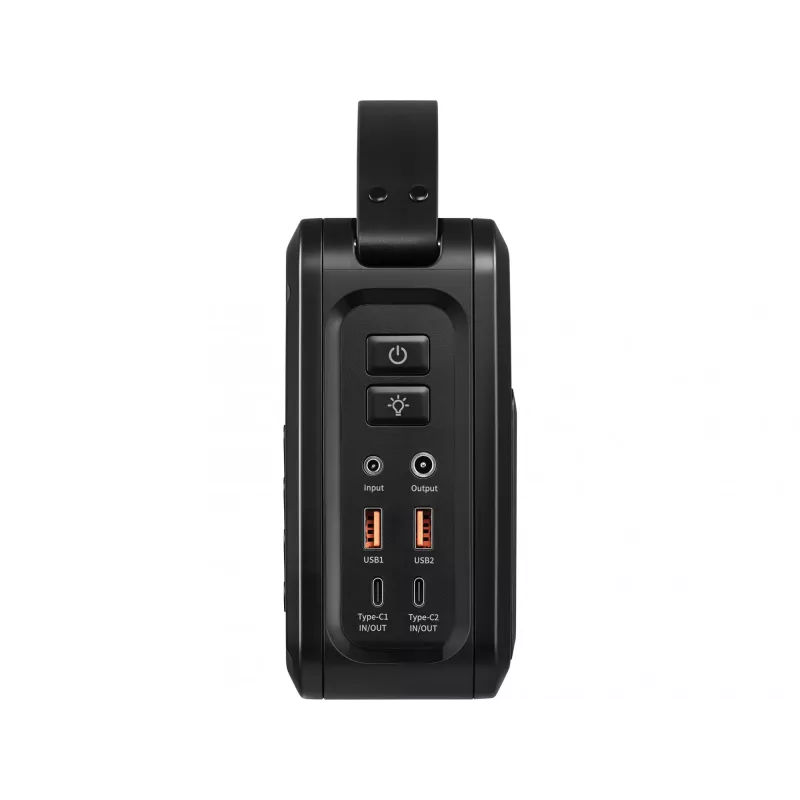 Nešiojama nuolatinės srovės (DC) maitinimo stotelė SANDBERG Sandberg DC Power Station 72000 – LMFP 72 000 mAh, DC ir USB‑C įvestis, juoda