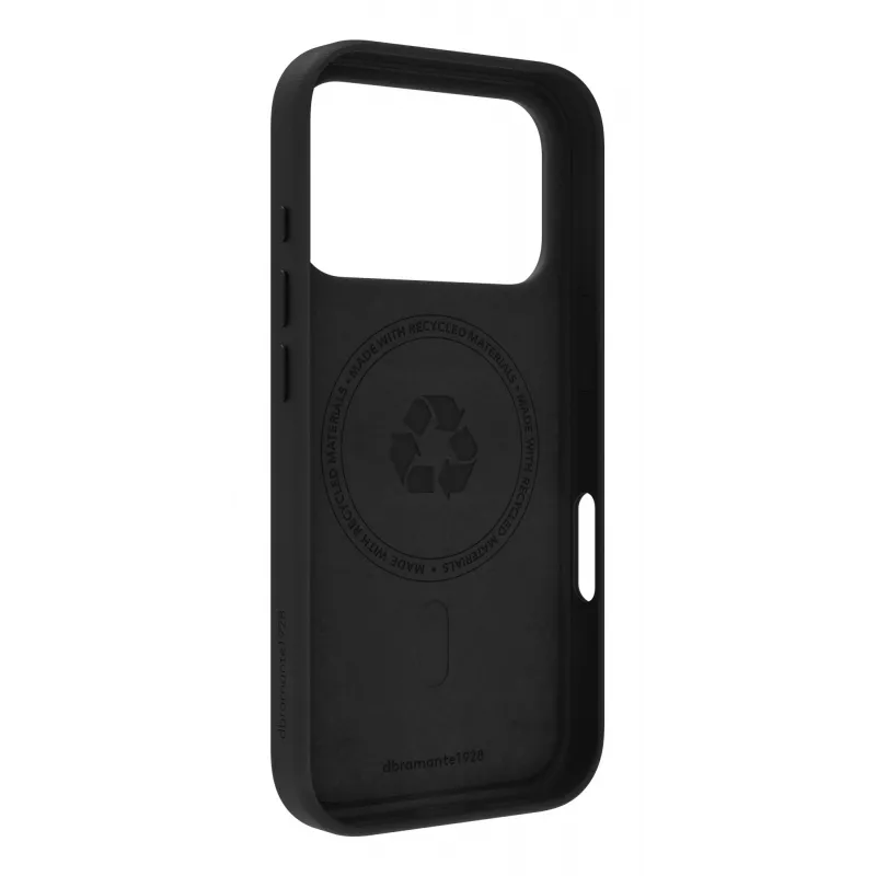 Mobilaus telefono dėklas dbramante1928 Roskilde MS, skirtas Apple iPhone 17 Pro – tinka iki 15,9 cm (6,27 colio), juodas