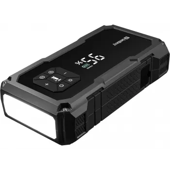 Nešiojamas užvedimo įrenginys ir padangų pompa SANDBERG Sandberg Car Jumpstarter TirePump 10000 — 800 A startas, 2 A išėjimas, 5 V USB
