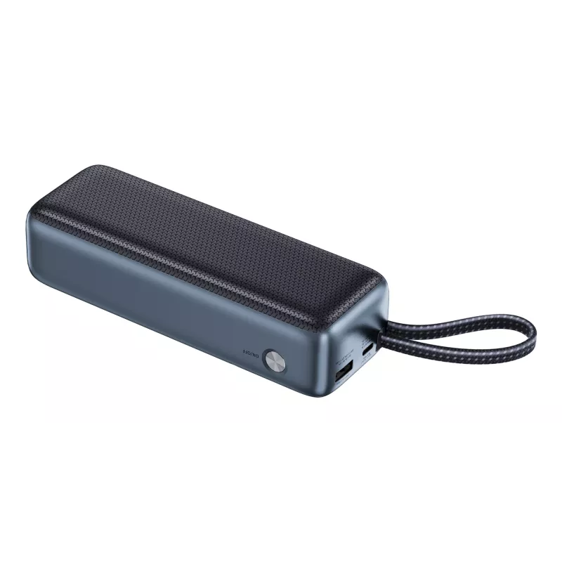 Nešiojamas maitinimo blokas SANDBERG All-in1 Powerbank 20000 PD 130W – 20000 mAh, LiPo, USB-A 1x, USB-C 1x, 130 W, juoda/pilka