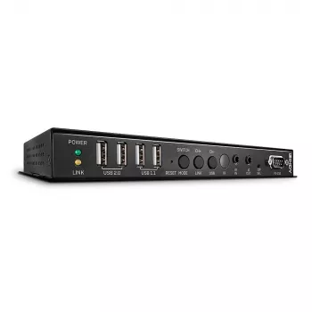 AV imtuvas Lindy 4K HDMI & USB over IP Extender Receiver