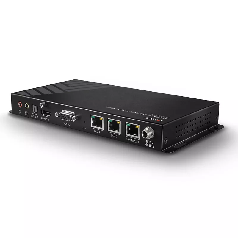 AV imtuvas Lindy 4K HDMI & USB over IP Extender Receiver