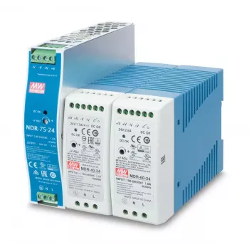 Maitinimo blokas PLANET PWR-40-24, 40 W, 24 V išėjimas, 100–240 V AC įėjimas, pasyvus aušinimas, LED indikacija