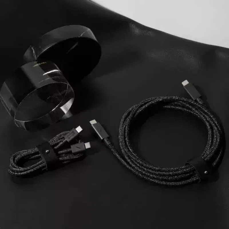 Laidas USB-C Native Union BELT-C-ZEB-2-NP 1,2 m USB-C į USB-C juodas/baltas