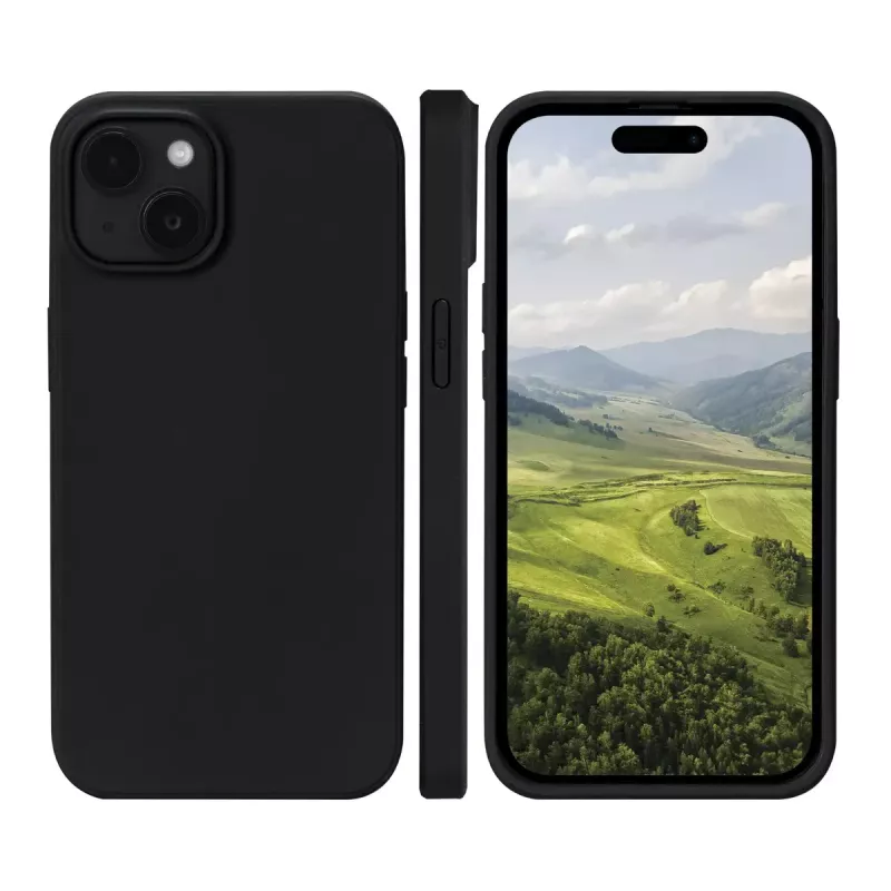 Dėklas dbramante1928 Greenland iPhone 15 Night Black Monochromatic
