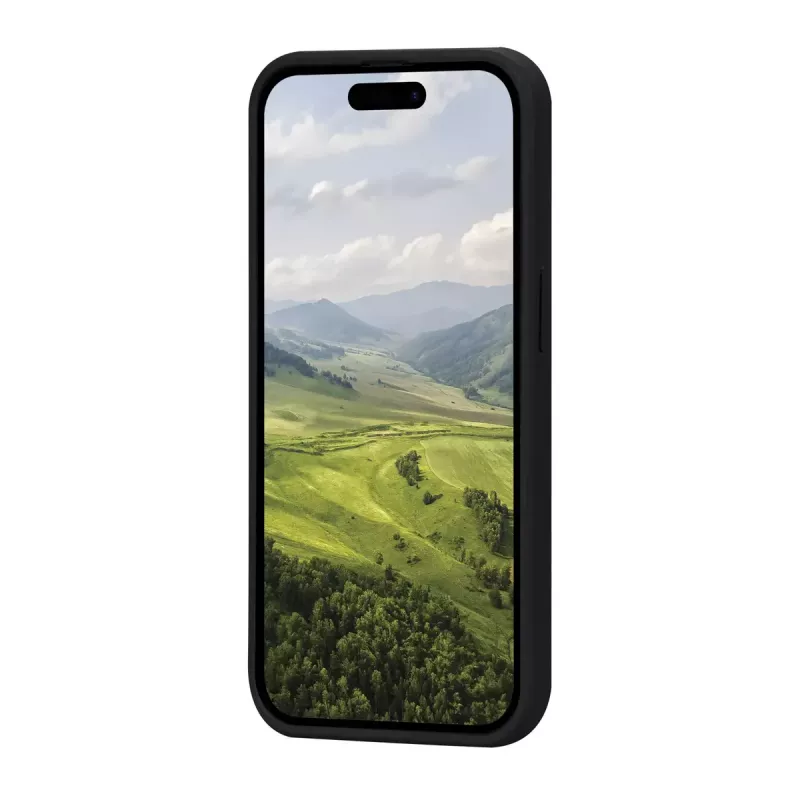 Dėklas dbramante1928 Greenland iPhone 15 Night Black Monochromatic