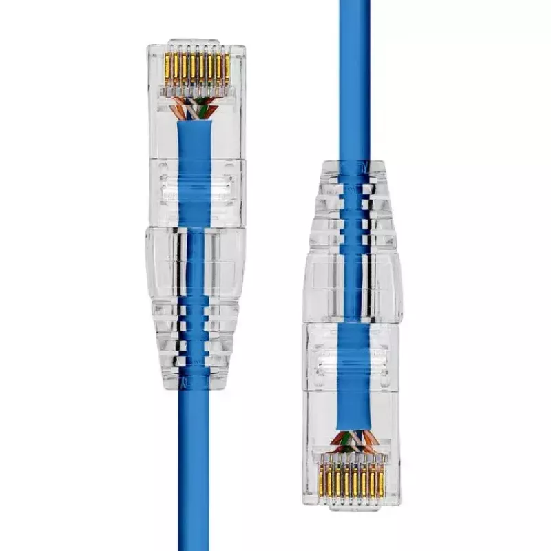 Ethernet kabelis ProXtend Ultra Slim CAT6 RJ-45 5m mėlynas