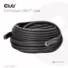 CLUB3D 15 m Full-Feature USB-C® laidas / 49,21 pėdos 8K60Hz 10Gbps 60W