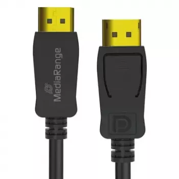 DisplayPort kabelis MediaRange MRCS248 2 m, DisplayPort į DisplayPort, juodas