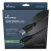 USB A į USB A laidas MediaRange MRCS241 USB 3.2 Gen 1 (5 Gbit/s) 5 m Juodas