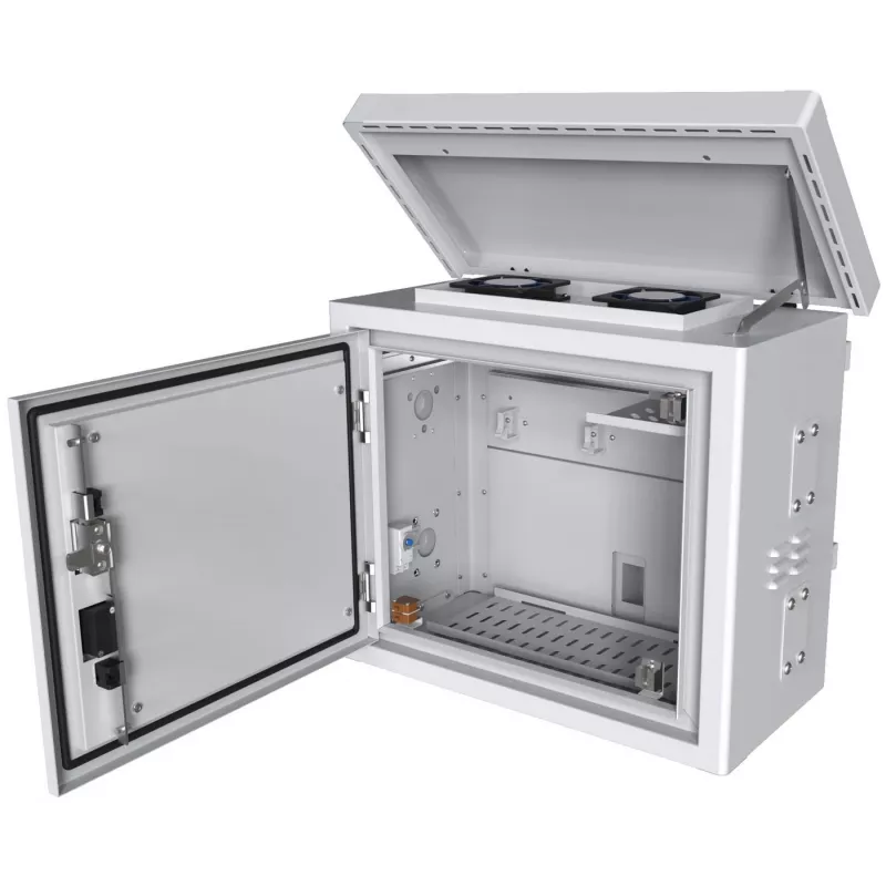 Stovo spinta Lanview RCCTV002 0U, IP66, 600×300×550 mm, 40 kg, balta