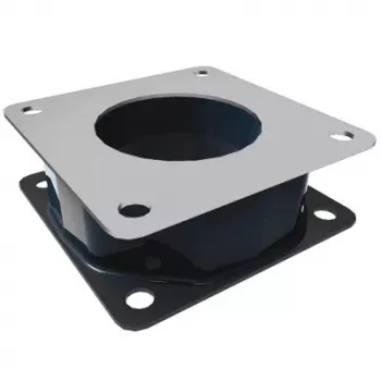 RAM Mounts Shock Buster adapteris RAM-SHOCK-75U 75 mm VESA tvirtinimo anga, juoda