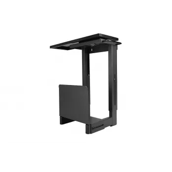 Lindy Sliding Under Desk PC Holder – po stalu montuojamas CPU laikiklis su ištraukimo ir pasukimo mechanizmu