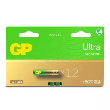 GP Ultra Alkaline GP24AU AAA/LR03 elementai, 1,5 V, 12 vnt. pakuotėje